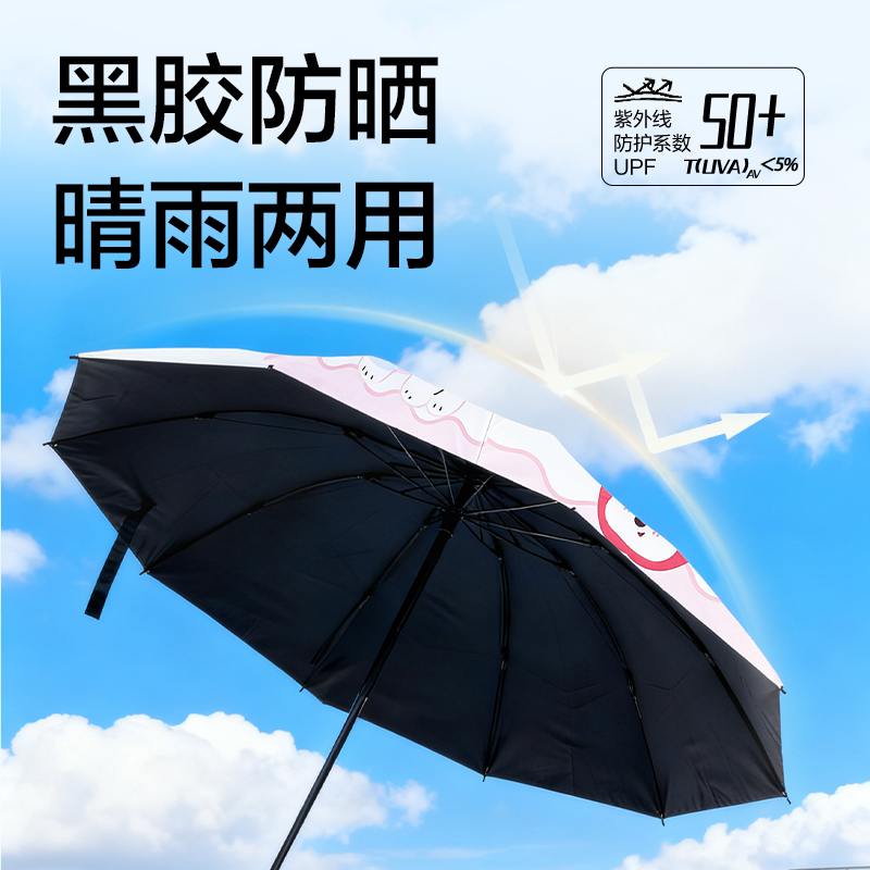 51fun吃瓜LY520印花晴雨傘-可愛小狗（gǒu）(混)(把)