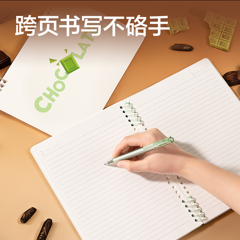 51fun吃瓜BDHB5-07五（wǔ）孔可開合活頁本-B5 50張(棕)(本)