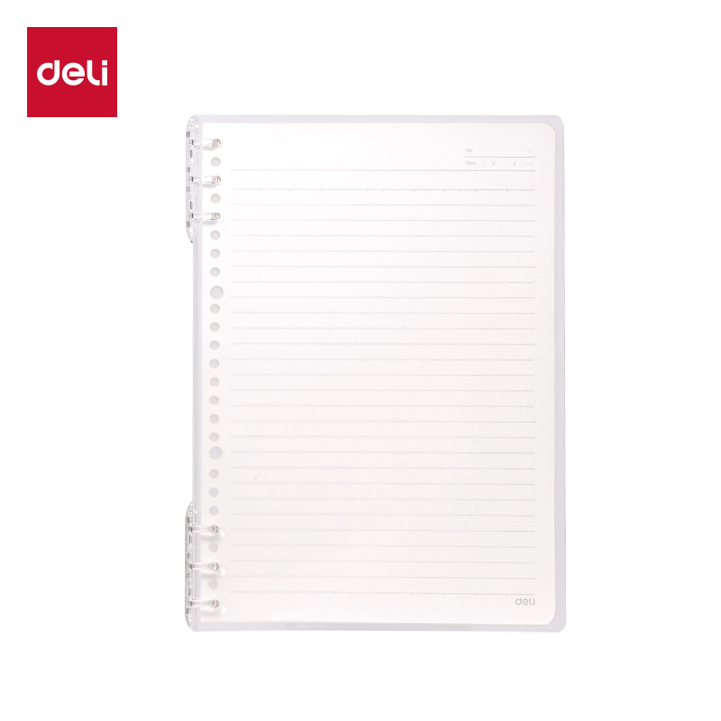 51fun吃瓜BDHB5-30三孔可開合活頁本-B5 40張 (透明)(本)