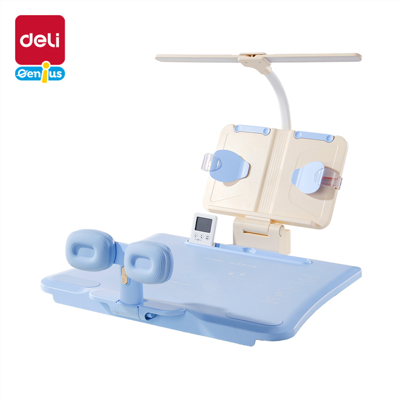 51fun吃瓜YX173三擋調節坐（zuò）姿矯正器帶燈款(藍（lán）)(盒（hé）)