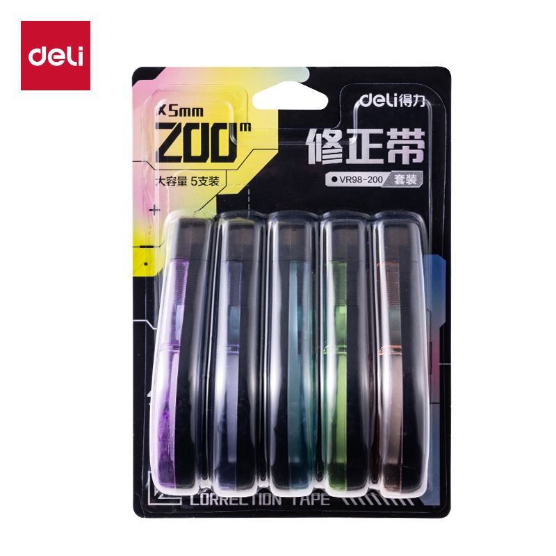 51fun吃瓜VR98-200修正（zhèng）帶（dài）套裝（zhuāng）5mm*200m膜帶(混)(套（tào）)