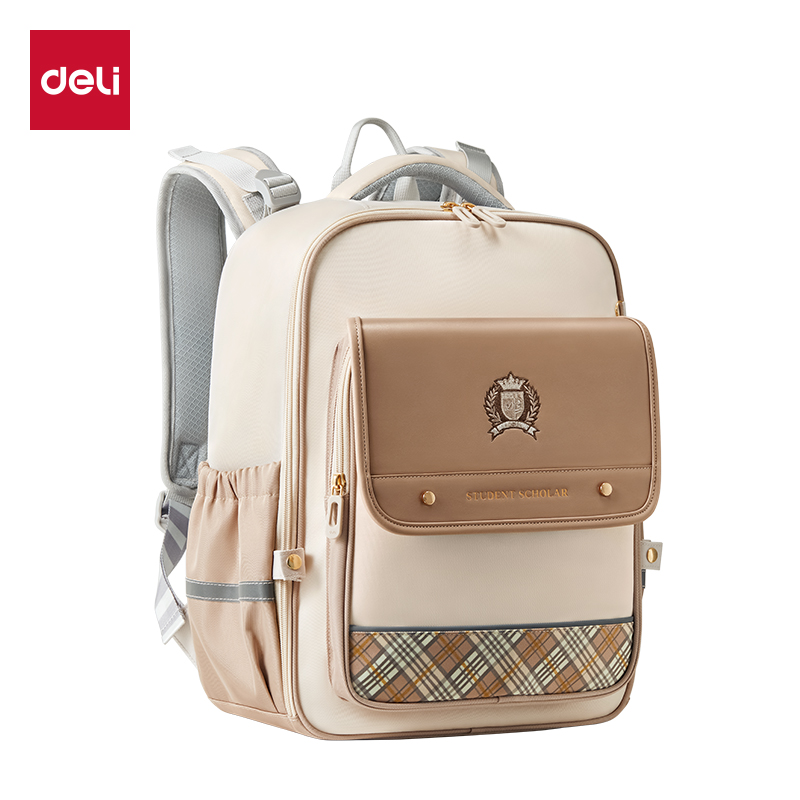 51fun吃瓜BB225矯姿大翻蓋書包(米-L)(個)