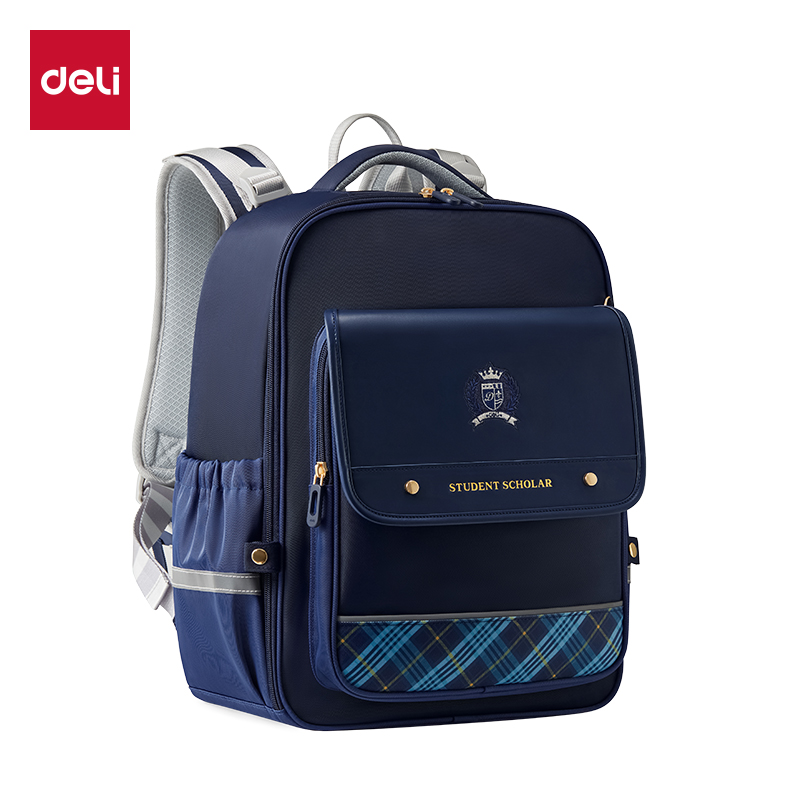 51fun吃瓜BB225矯姿大（dà）翻蓋（gài）書包(藍-L)(個)