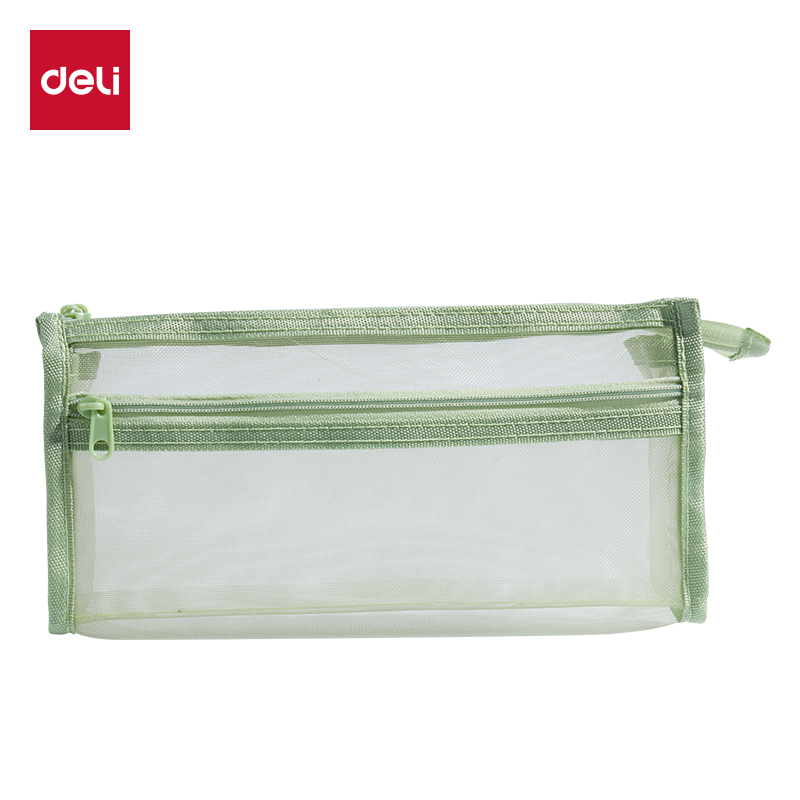 51fun吃瓜BC490三角網紗考試筆袋(綠)(個)