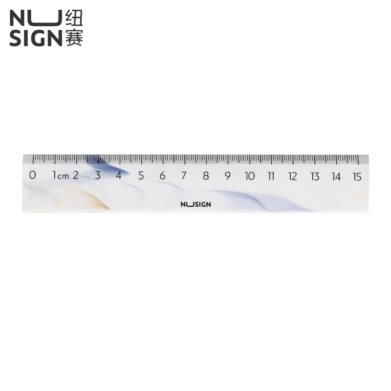 紐賽NS096C直尺15cm(流體（tǐ）白)(把)