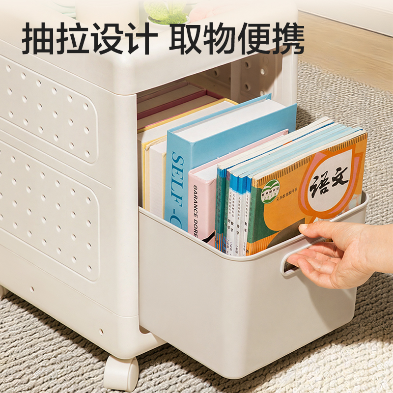 51fun吃瓜XDM211雙層小推車(白)(箱（xiāng）)