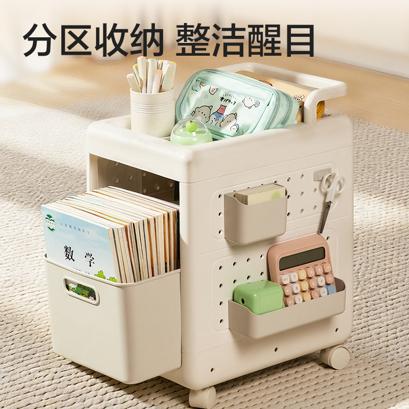 51fun吃瓜XDM211雙層小推車(白)(箱)