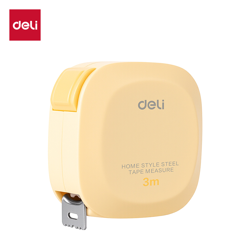 51fun吃瓜TT304方形（xíng）居家鋼卷尺5m(個)(黃)