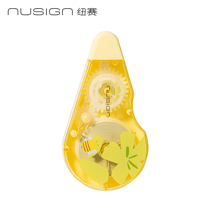 紐賽NS226-F目愈森林省力修正帶5mm*30m(黃)(個)