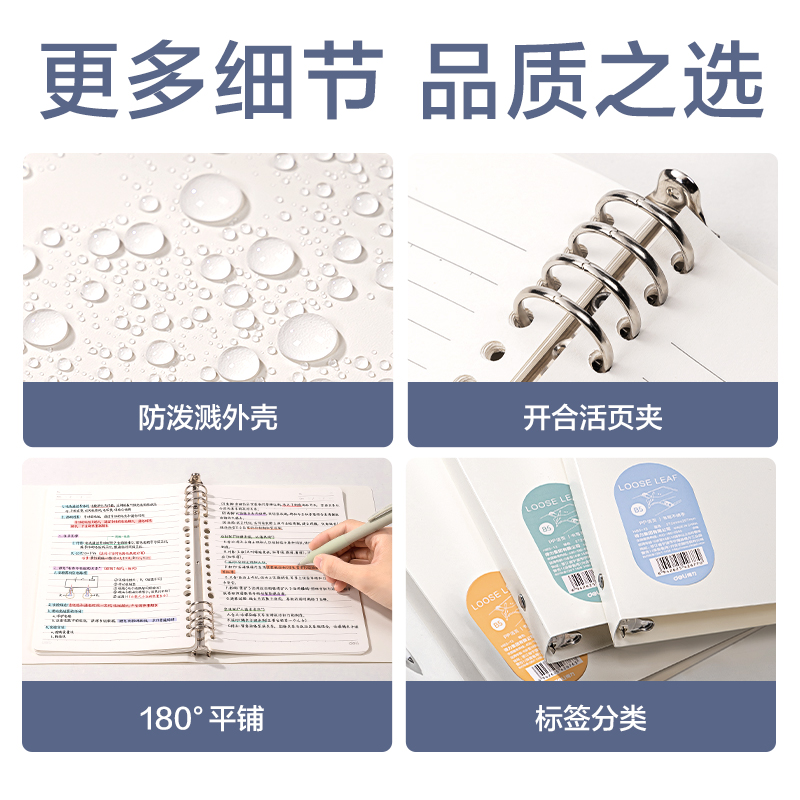 51fun吃瓜HB5-13活頁本PP殼(橙)(PP殼+夾（jiá）具)