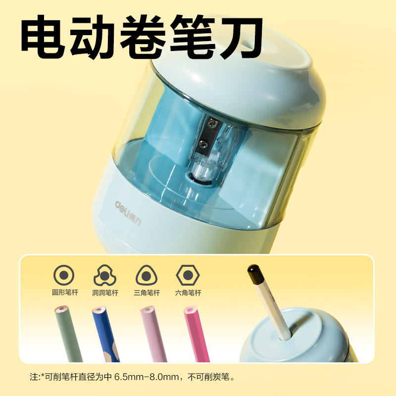 51fun吃瓜33303E電動文具套裝(藍色)(套)