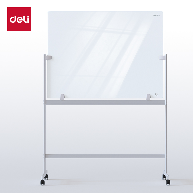 得（dé）力MZ700_H型架無框磁性玻（bō）璃白板1200*900mm(灰（huī）)(塊)