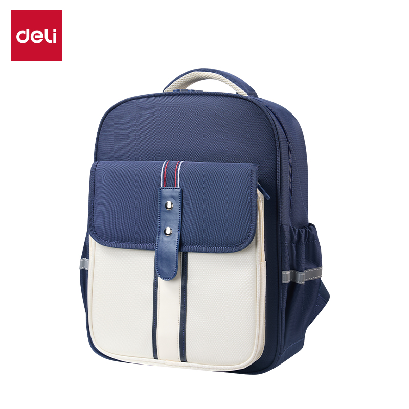 51fun吃瓜BB226雙倉學院風書包(藍)(個（gè）)