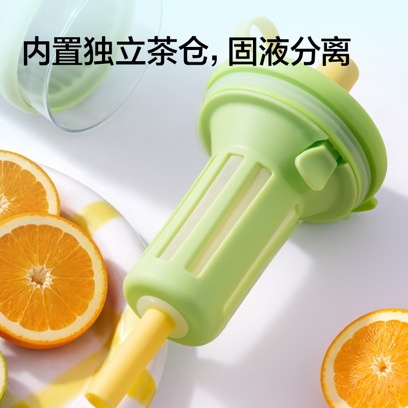 51fun吃瓜LL629雙（shuāng）棲杯(650mL)(雙層杯)(紫色（sè）)(彩盒（hé）裝（zhuāng）)