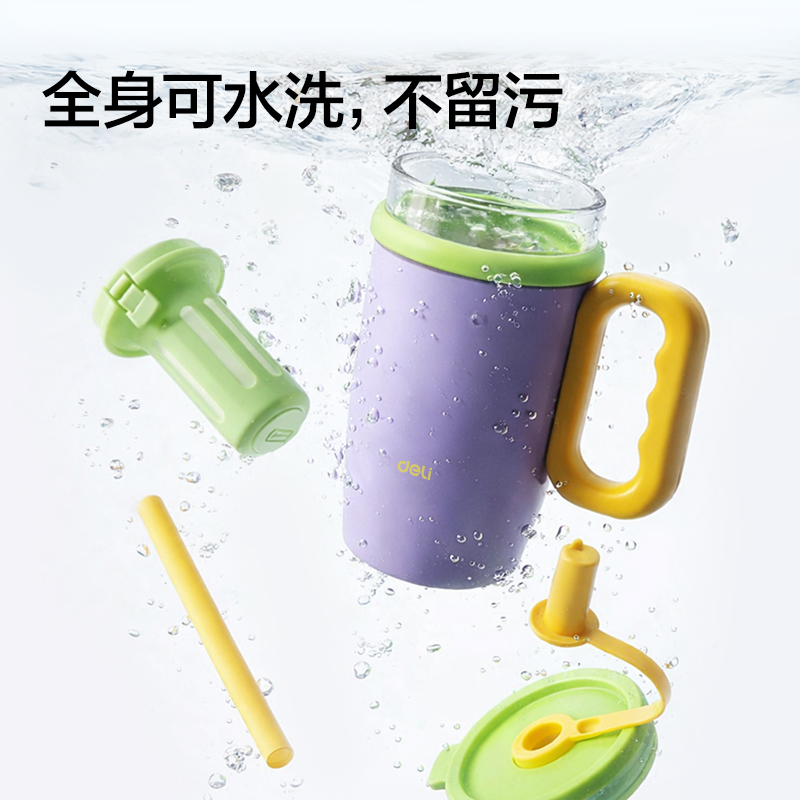 51fun吃瓜LL629雙（shuāng）棲杯(650mL)(雙層杯)(紫色（sè）)(彩盒裝)