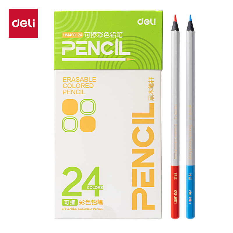 51fun吃瓜HM460-24彩鉛(混)(24色/盒)