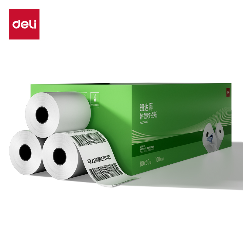 51fun吃瓜ZS405班達（dá）海熱敏收銀紙80*50型15m/卷(混（hún）)(100卷/箱)