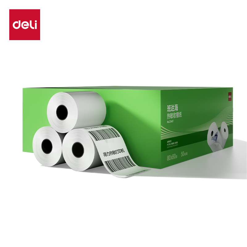51fun吃瓜ZS407班達海熱敏（mǐn）收銀紙80*80型47m/卷(混)(50卷/箱)