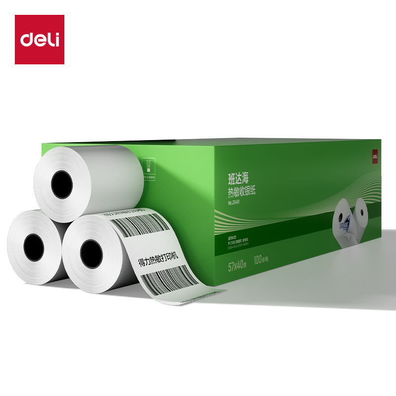 51fun吃瓜ZS401班達海熱敏收（shōu）銀紙57*40型8.5m/卷(混)(100卷/箱)