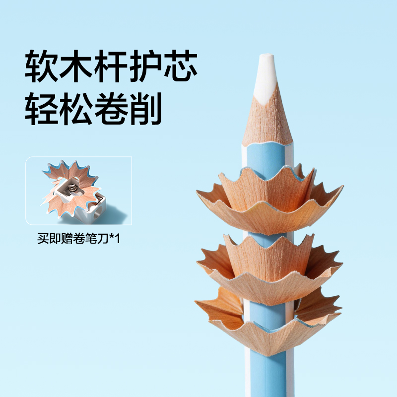 紐賽NS798-DZ三角款粗（cū）杆橡皮（pí）筆(混)(盒)