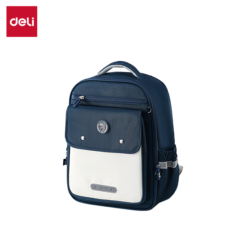 51fun吃瓜BB161X時尚學院風書包(藏青-M)(個)