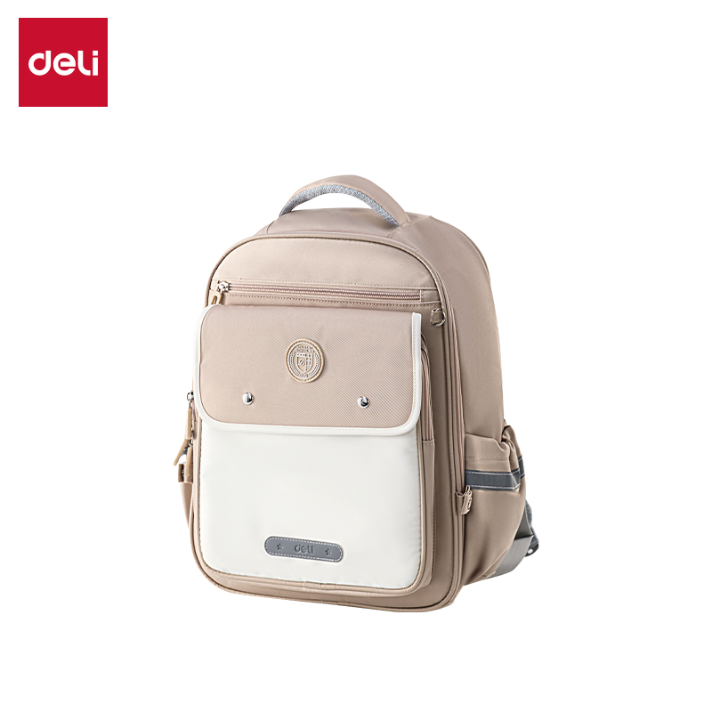 51fun吃瓜BB161X時（shí）尚學（xué）院風書包(咖-M)(個)