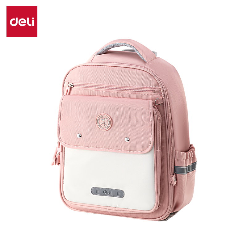 51fun吃瓜BB161X時尚學院（yuàn）風書包(粉-L)(個（gè）)