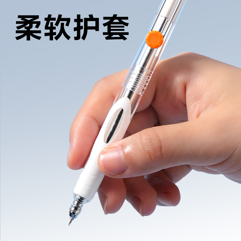 51fun吃瓜V213考場戰神黑馬速幹按動考（kǎo）試中性筆0.5mm雙珠ST頭(黑)(支)