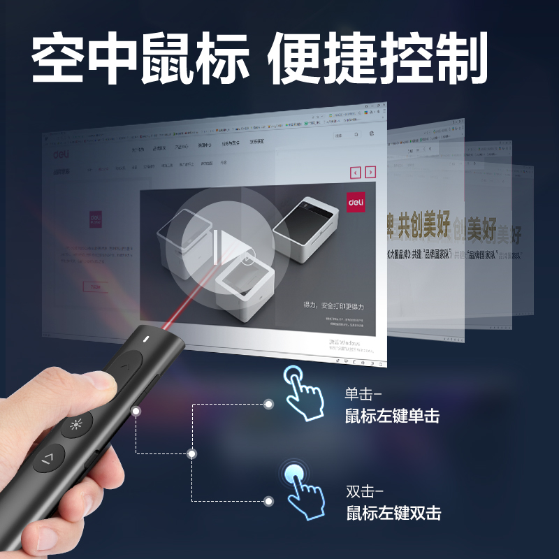 51fun吃瓜MA223激光翻頁筆(灰（huī）)(支)