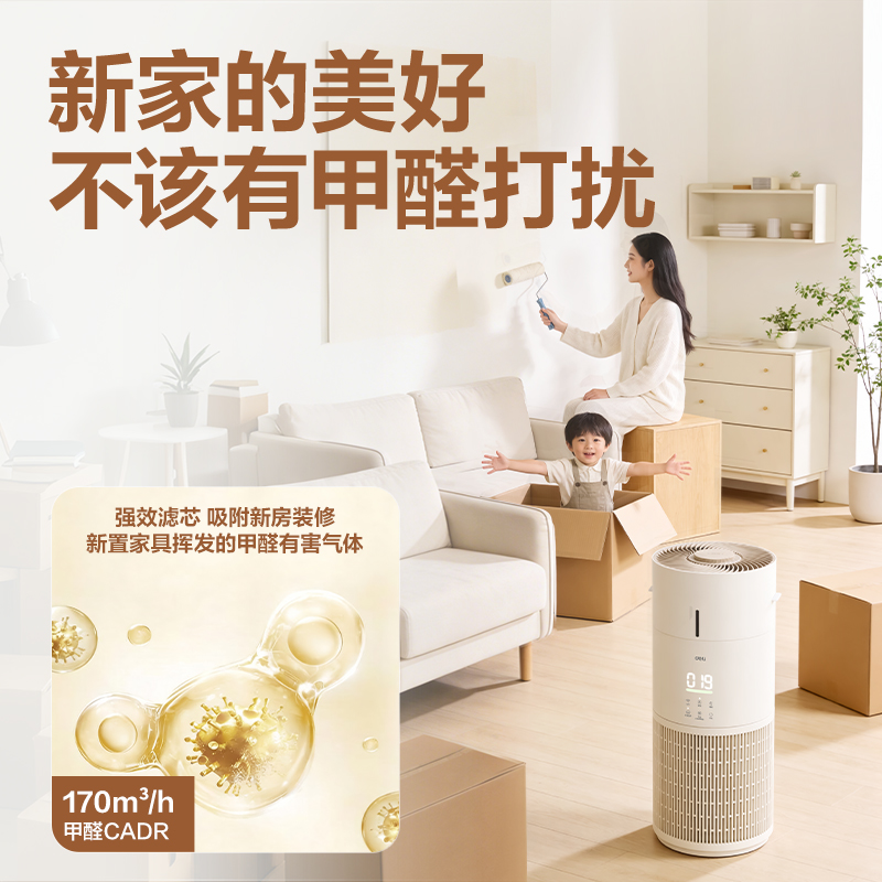 51fun吃瓜LD551空氣（qì）淨化器（白）