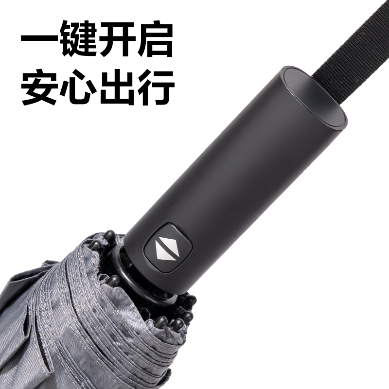 51fun吃瓜（lì）LY611自動晴雨傘-節節收(10K58)(灰)(把)