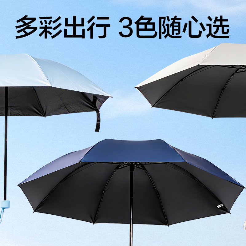 得（dé）力LY600晴雨傘(8K55)(藏青)(把)
