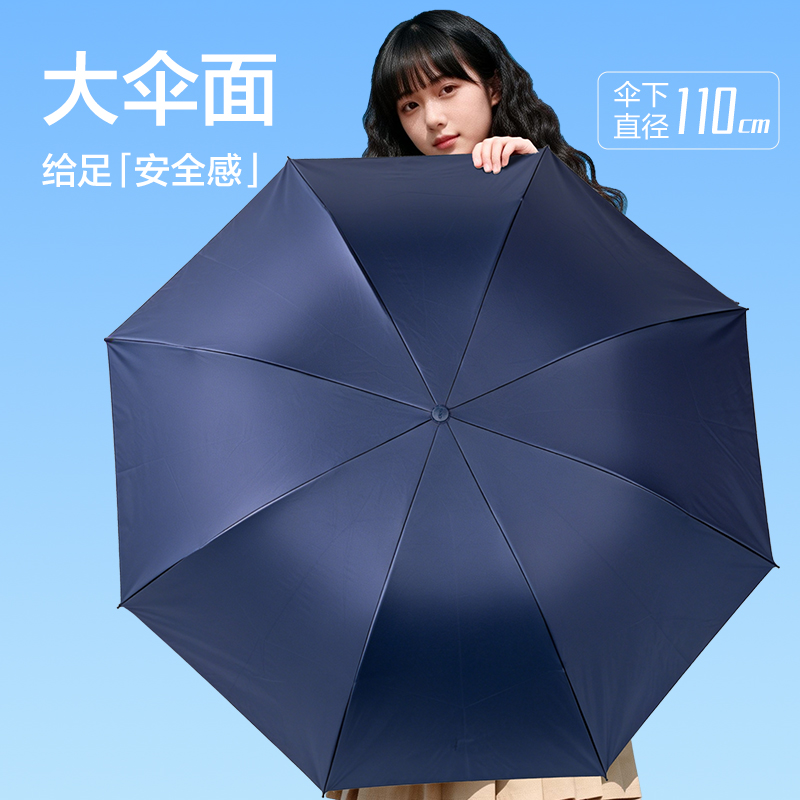 51fun吃瓜LY600晴雨傘(8K55)(藏青)(把)