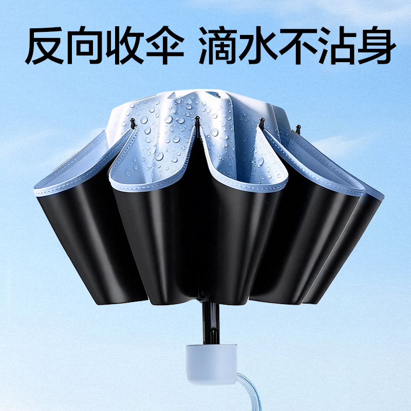 得（dé）力（lì）LY600晴雨傘(8K55)(藍)(把)