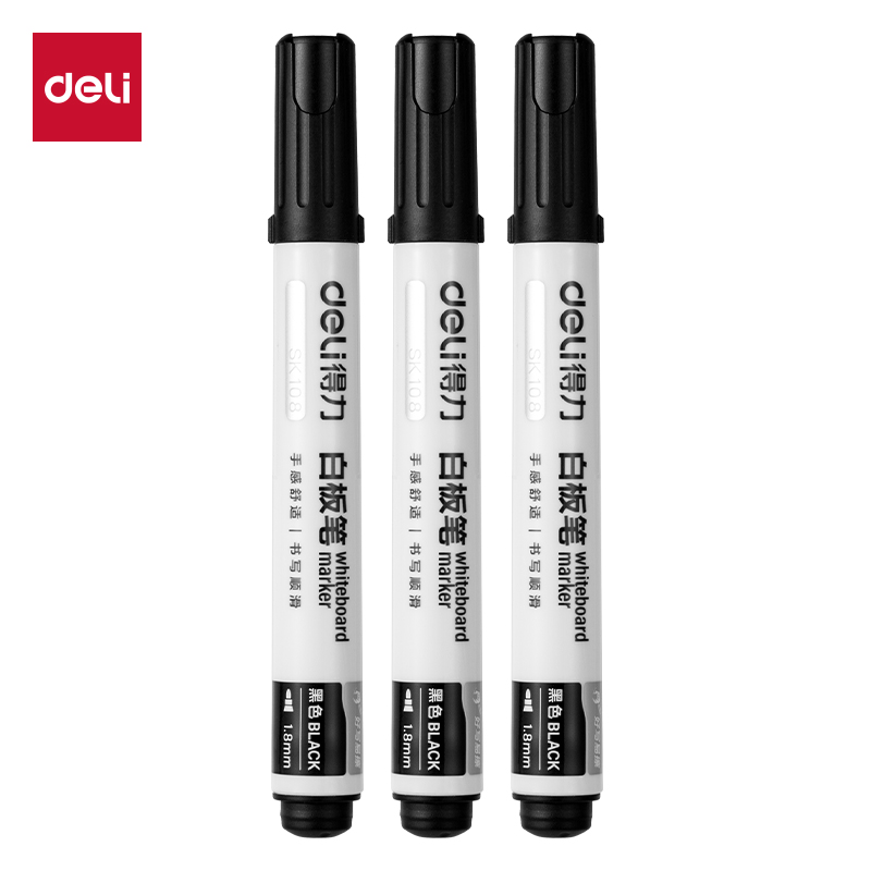 51fun吃瓜（lì）SK172白板筆(黑)(50支/盒)