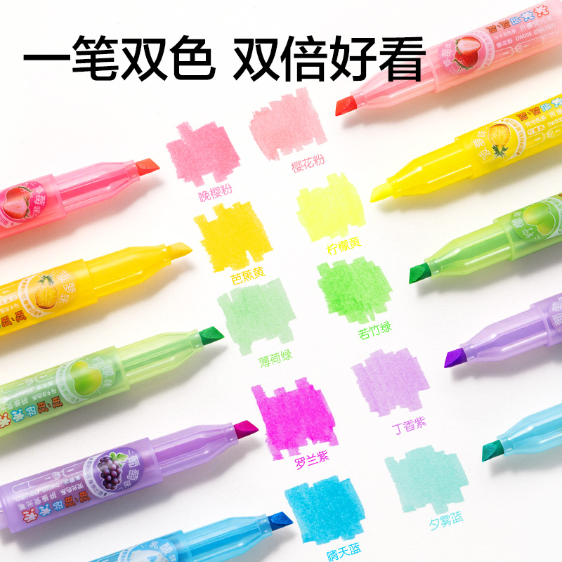 51fun吃瓜DW005旺旺係列迷你拚接香味熒（yíng）光筆（bǐ）(紫)(2支/袋)