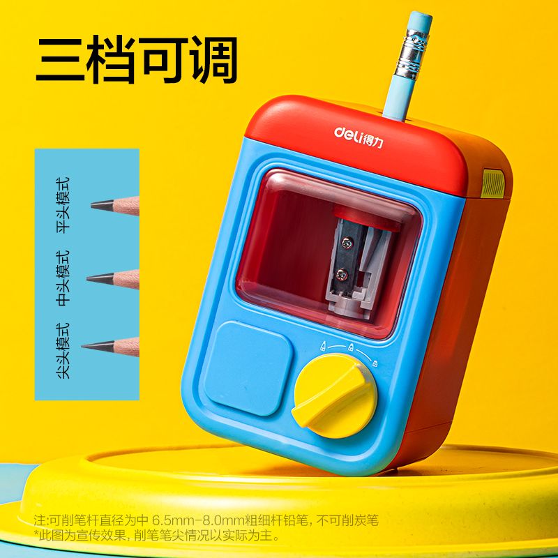 VA20扭蛋機造型（xíng）款電動卷筆刀(紅)(個)