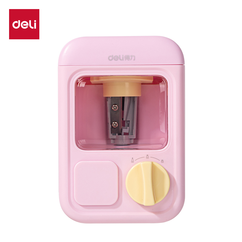 VA20A扭蛋機造型款電動卷筆刀(粉)(個)