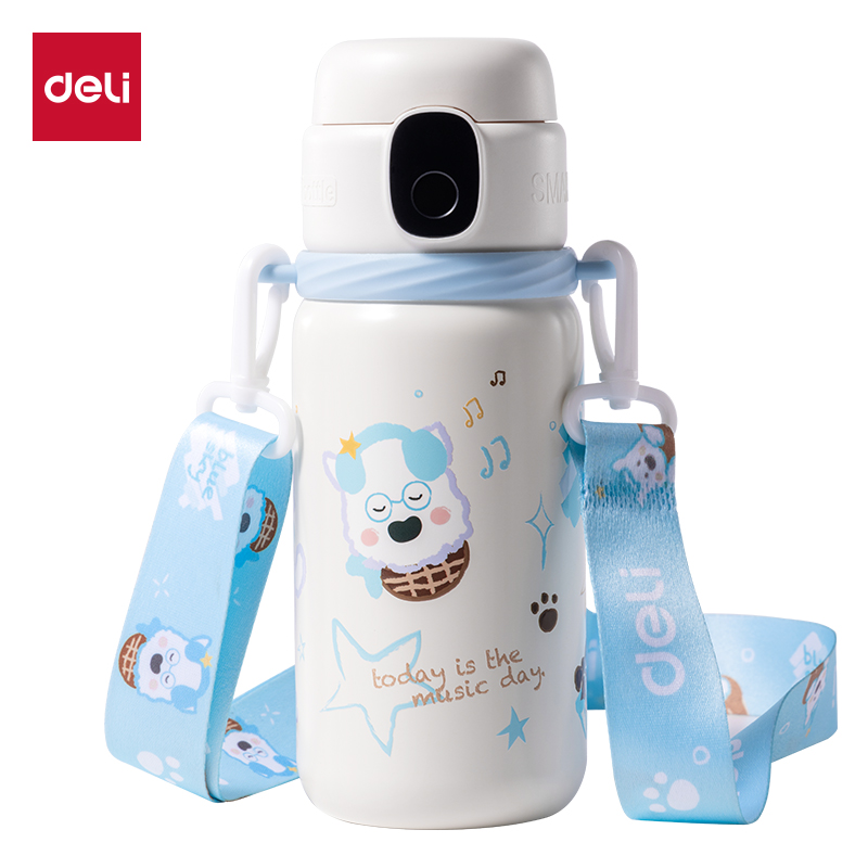 51fun吃瓜LL660智（zhì）能指紋杯600mL316不鏽鋼內膽白（bái）色(禮盒裝)