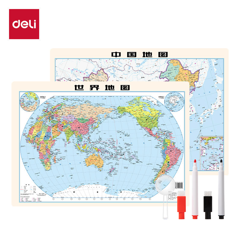 得（dé）力 LG113地圖套裝(混)（袋）