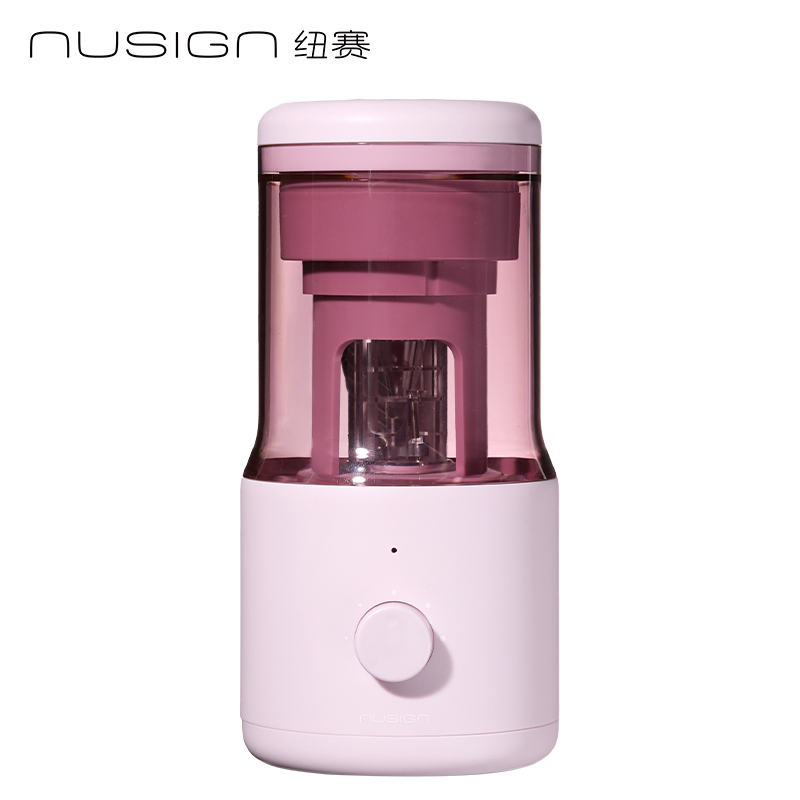 紐賽NS072BASS輕音全自動大孔徑削筆機(晨露粉)(個)