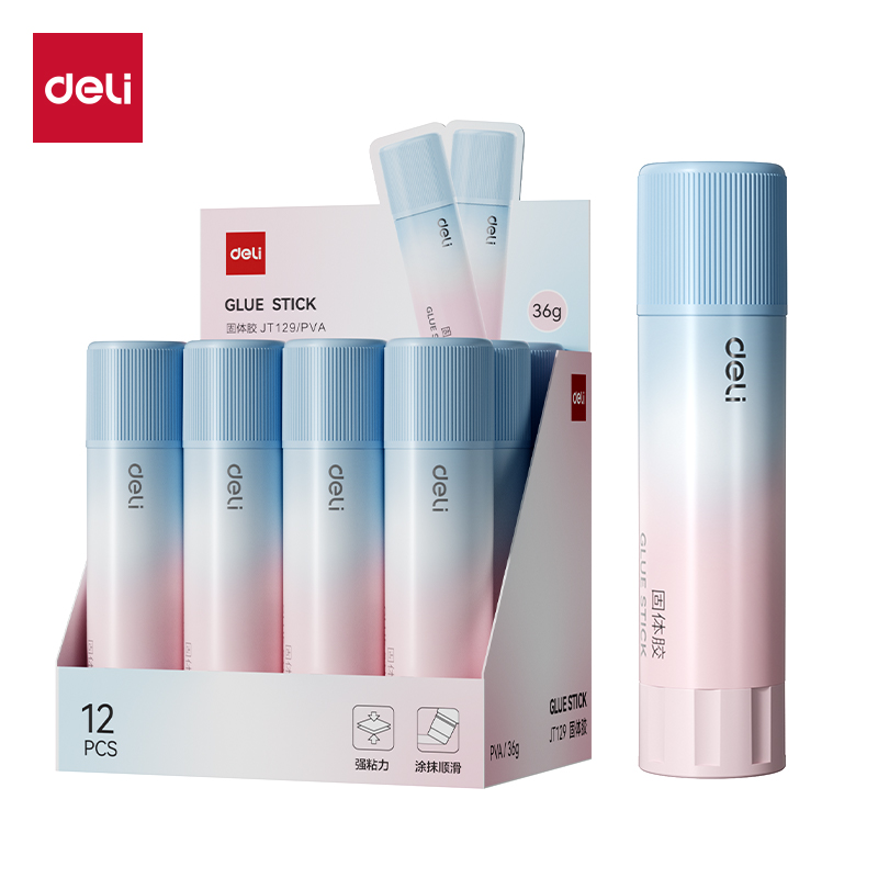 51fun吃瓜JT129固體膠PVA(藍粉色)36g(支)