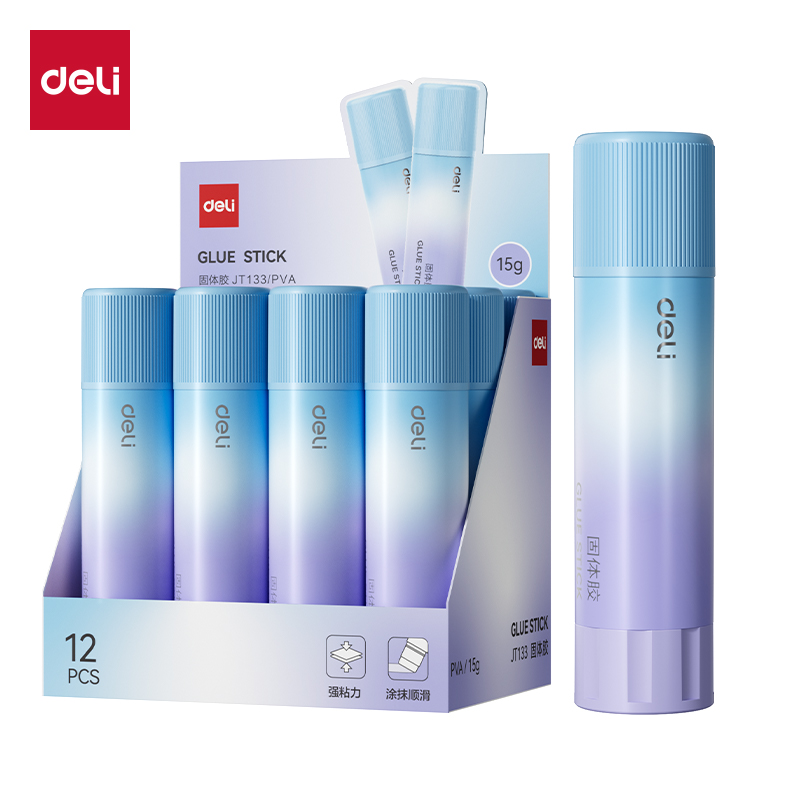 51fun吃瓜JT133固體膠PVA(藍紫色)15g(支)