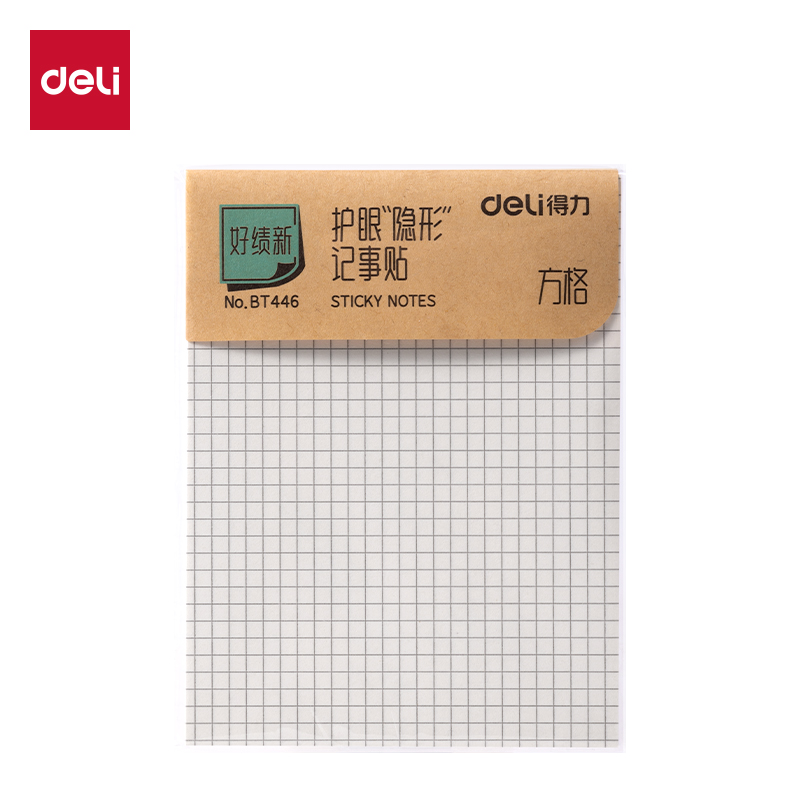 51fun吃瓜BT446記事貼76mm*101mm-60張(方格)(本)