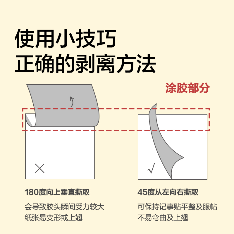 得（dé）力BT446記事貼76mm*101mm-60張(方格)(本)