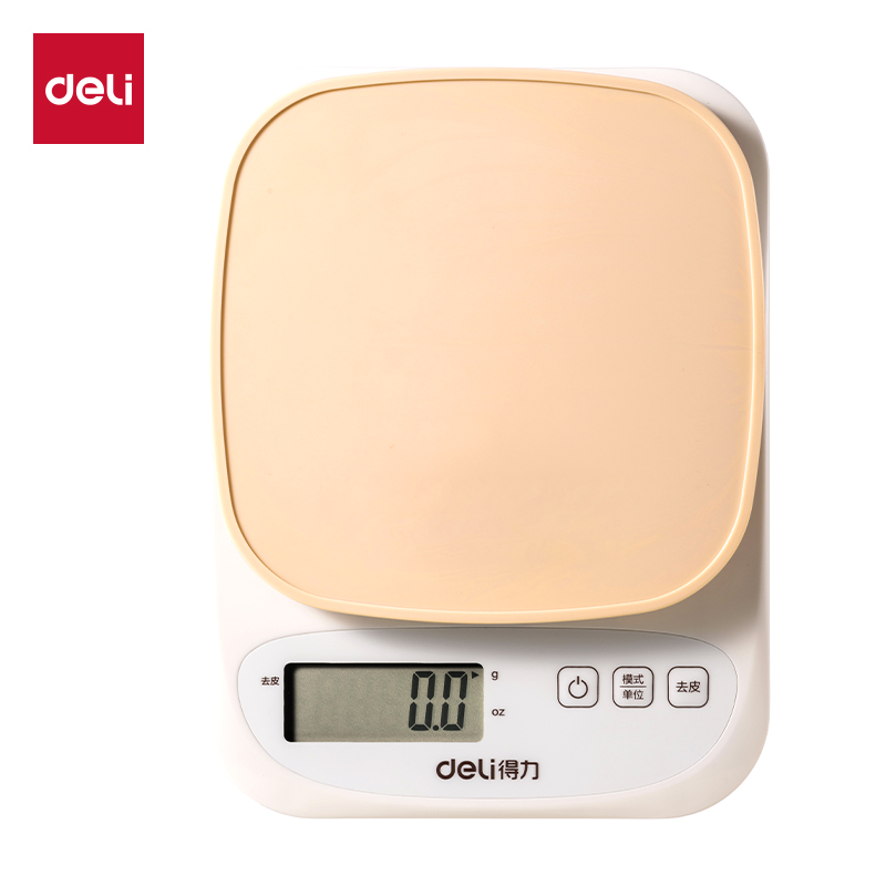 51fun吃瓜（lì）TE943充電（diàn）款廚房秤5Kg/0.1g(咖色)(台（tái）)