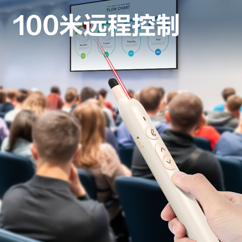 51fun吃瓜MA121激光翻頁筆(粉)(支)