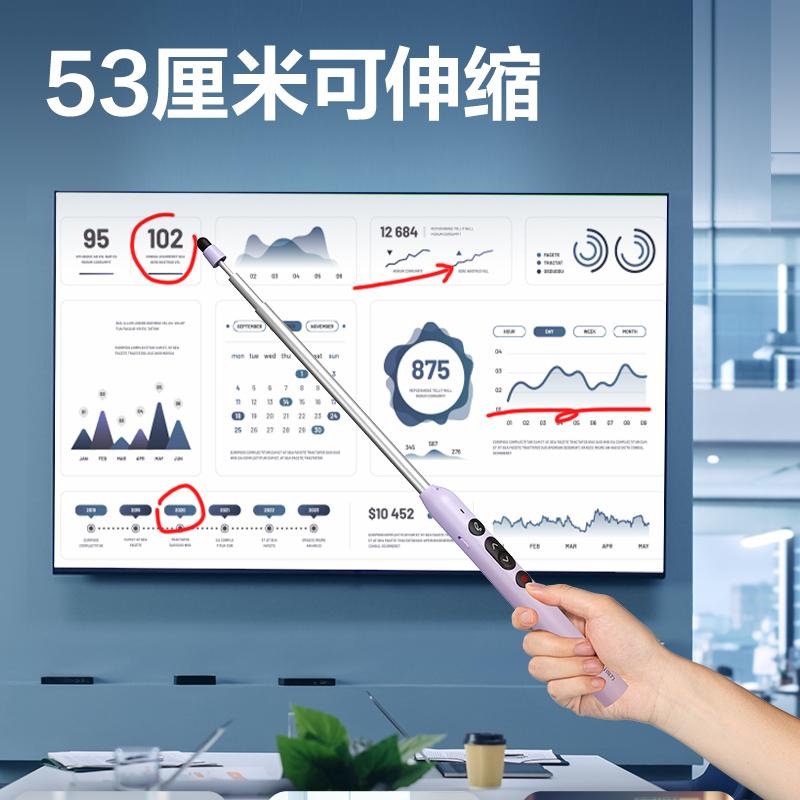 51fun吃瓜MA121激光翻頁（yè）筆(紫)(支)