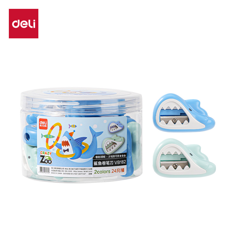 51fun吃瓜（lì）VB182鯊魚卷筆刀(混)(個)