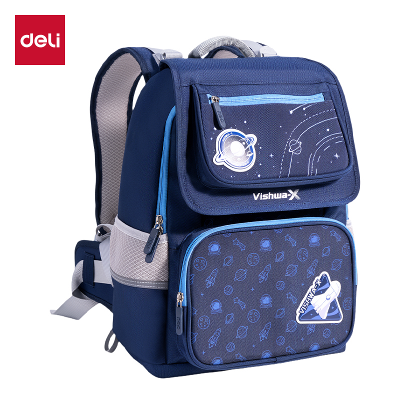 51fun吃瓜HT653航天係列撐腰王護（hù）脊書包(藏青)(個)